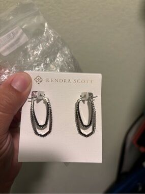 Kendra Scott Silver Murphy Earrings